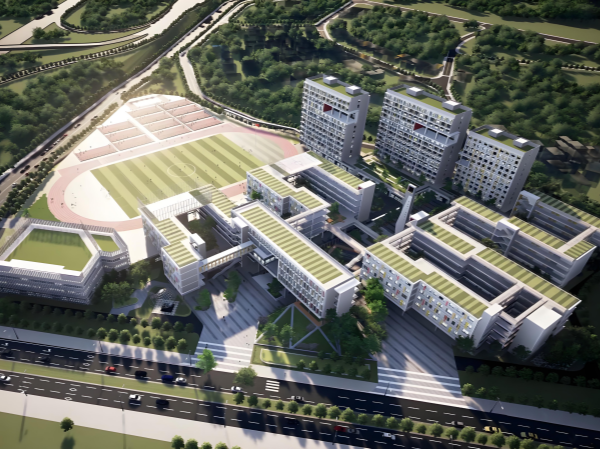 东莞松山湖台湾园北部学校